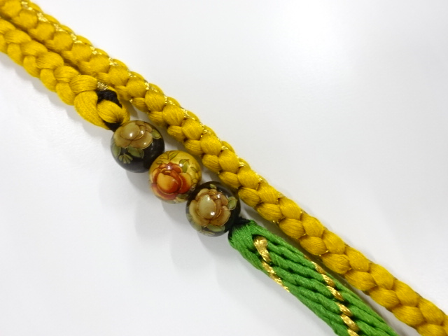 正絹　振袖用　手組帯締め